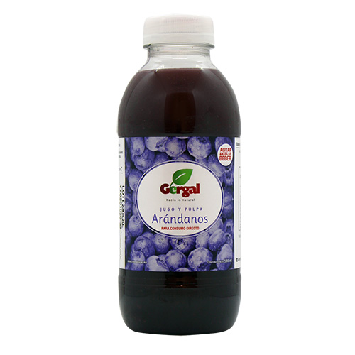 Jugos arándano con azúcar x 500ml x 12 unidades