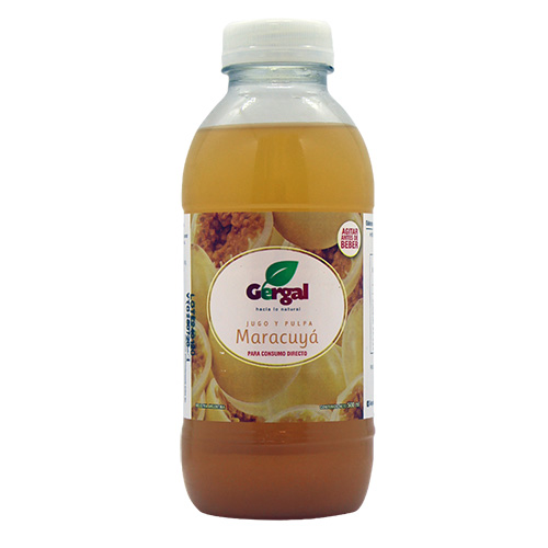 6 Jugos maracuyá con azúcar x 480ml